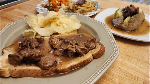 Roast Beef and Gravy – Classic Comfort Food – 10 Minute Meal – Pantry Meal - The Hillbilly Kitchen