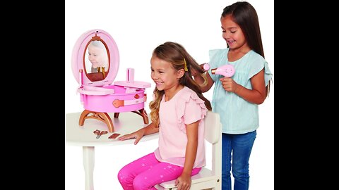 Disney Princess Vanity Style Collection Light Up and Style Vanity - 2022