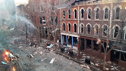 NASHVILLE BOMBED ON CHRISTMAS DAY, 2020