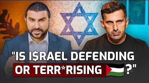 Israel Supporters Asked, He Answered! “Is Israel Defending or Terr*rising?"