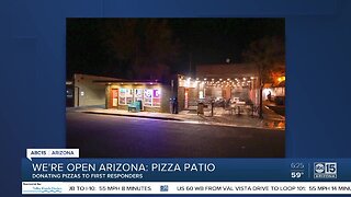 We're Open, Arizona: The Pizza Patio in Flagstaff helping support first responders during COVID-19 pandemic