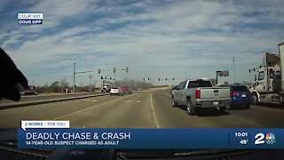 14 year old suspect charged as adult in deadly chase