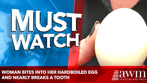 Woman Bites Into Her Hardboiled Egg And Nearly Breaks A Tooth, Leads To Bizarre Find