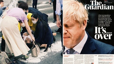 FORMER JAPAN PRIME MINISTER SHOT & BORIS JOHNSON HAS RESIGNED | 08.07.2022