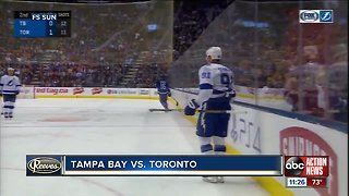 Steven Stamkos leads Tampa Bay Lightning over Toronto Maple Leafs 3-1