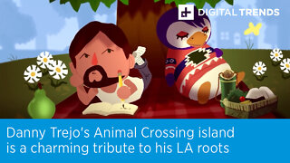 Danny Trejo's Animal Crossing island is a charming tribute to his LA roots