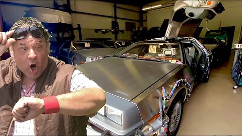 New Old Stock DeLoreans | Back To The Future Time Machine