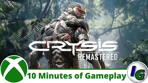 Crysis Remastered First 10 Minutes of Gameplay on Xbox