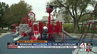 New inclusive playground at Children's Mercy is a 'game changer'