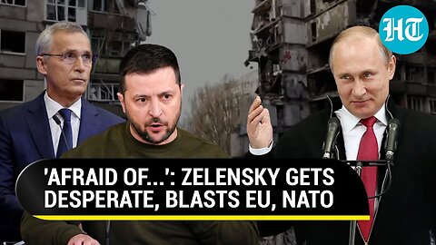 'Look Weak Before Putin...': Zelensky Rails At West For Delay In EU, NATO Entry Of Ukraine