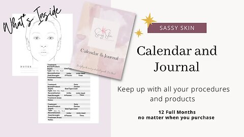 Get Your Sassy Skin Calendar at Amazon - What’s Inside?