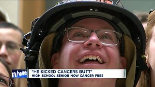 Cheektowaga high school senior now cancer free