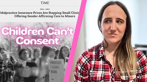 Trans woman reacts: Malpractice insurance denying protection for 'gender affirming care' on minors