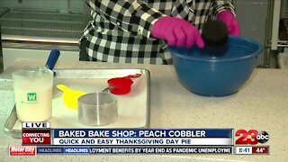 Baked Bake Shop: Peach Cobbler