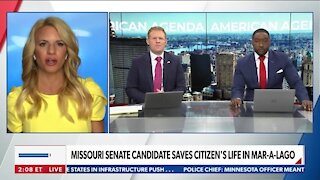 Missouri Senate Candidate Saves Citizen’s Life in Mar-A-Lago