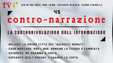 CONTRO-NARRAZIONE NR.45. ANTONIO BIANCO, GUIDO VIGNELLI.