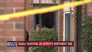 Man shot, killed on Detroit's northwest side