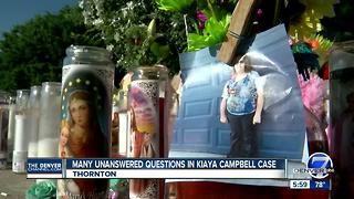 Many unanswered questions in Kiaya Campbell case