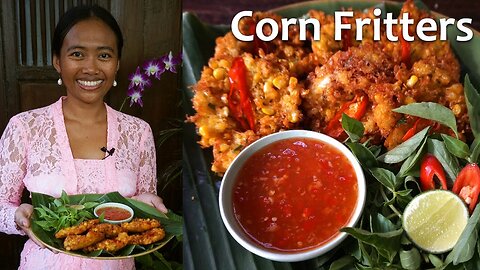 Corn Fritters (Perkedel Jagung)