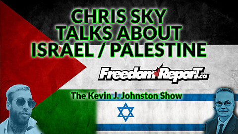 Chris Sky Joins us LIVE to talk about the Israel / Palestine conflict !!