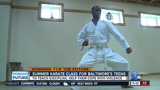 Nonprofit offers summer karate class to teach teens discipline, help them cope with violence