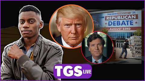 Trump x Tucker Interview & 2024 Debate Watch Party | TGS