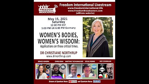 Dr.Christiane Northrup, MD- Women's Bodies, Women's Wisdom: Application for these times.