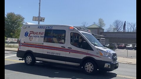 Pulse Medical Transportation 119 Responding on Dr MLK Blvd East Orange, NJ