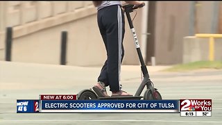 Electric scooters coming to Tulsa