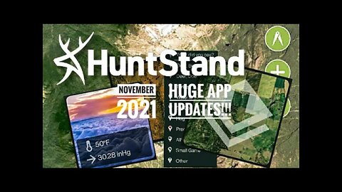 HuntStand App Huge Updates- November 2021