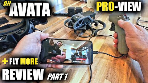 DJI AVATA Review - (Pro-View with Fly More Kit) Getting Started - Unboxing, Setup & Updating! 😂😫