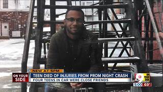 Monroe High School student dies after prom night crash