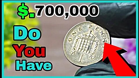 UK One penny 2002 Worth money//most valuable 1 penny Coins worth up $.700,000 search for this!!
