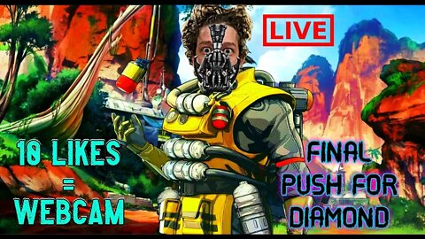 Apex Legends Ranked Live Now 🔴 10 LIKES = Cam On 🧦SOCK CHECK🧦 #apexlegends #apexlegendslive