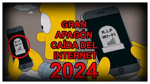 LA PROGRAMMAZIONE PREDITTIVA NEI CARTONI ANIMATI SIMPSON(S35E7) E NEI FILM DELLA FUTURA CYBERPLANDEMIA DEL 17 NOVEMBRE 2024 CHE CAUSERà IL BLOCCO DI INTERNET E UN BLACKOUT IN AMERICA PER FARE IL GRANDE RESET DETTO DA KLAUS SCHWAB NEL 2020