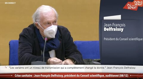 “On peut gagner de façon importante sur les hospitalisations..." Jean-François Delfraissy - 08/12/21