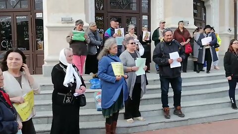 Prof. dr. Mihnea C Hilohi, adevarul despre "schimbarile climatice". Protest Piatra Neamt, 6 mai 2023