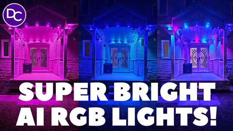 eufy Permanent Outdoor Light E120 Review - AI RGBW Lighting! 💡