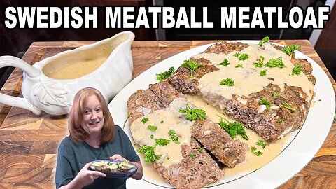 SWEDISH MEATBALL MEATLOAF Recipe