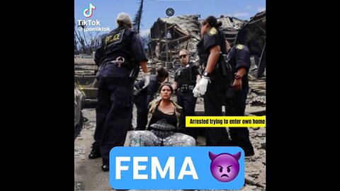 FEMA DOMESTIC TERRORISTS! TERRORIZING AMERICANS!