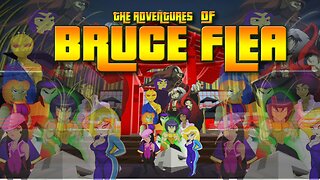 The adventures of Bruce Flea Kung fu cartoon series