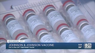 CDC & FDA greenlight Johnson & Johnson vaccine after temporary pause