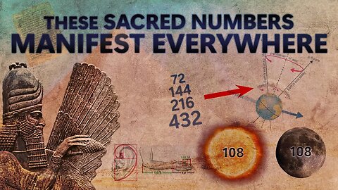 The MIND BLOWING "Coincidences" revealed by the 432 MATRIX (Sacred Numbers & Frequencies)