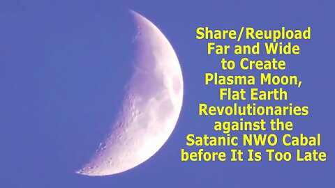 This Is Why the Satanic NWO Cabal Has Been Ordering "Space" Agencies to Fake Moon Landings