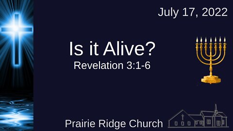Is it alive? Revelation 3:1-6