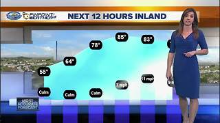 10News Pinpoint Weather with Meteorologist Megan Parry