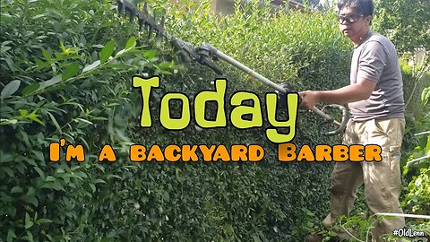 TODAY, I'm a Backyard Barber !! Lenny The Carhartt Guy