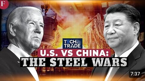 US-China trade war: Beiden calls for tripling of tariffs on Chinese Steel