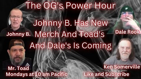 Johnny B Has New Merch And Toads And Dales Is Coming