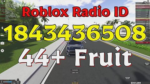 Fruit Roblox Radio Codes/IDs